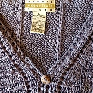 Sigrid Olsen Women's Gray Sweater